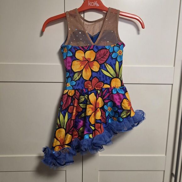 A Wish Come True Size IMC Dance Costume Leotard TROPICAL - Picture 8 of 12